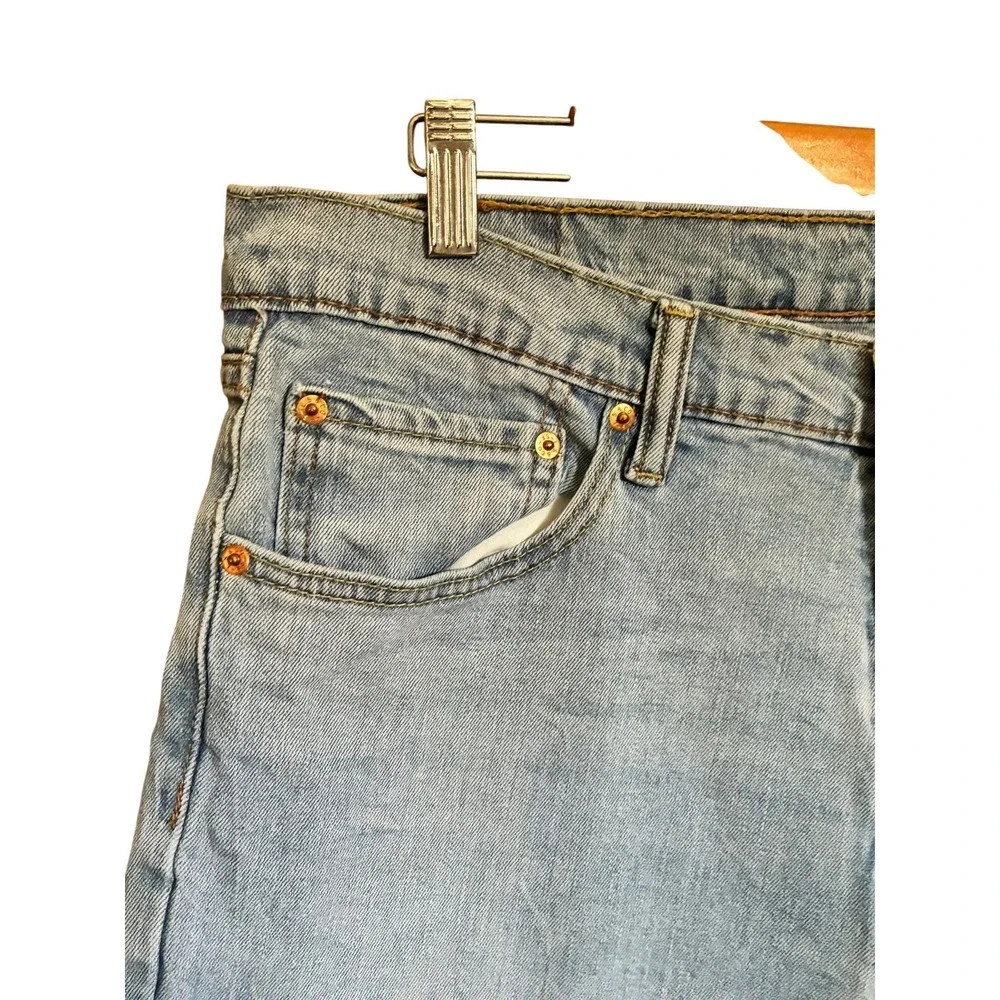 Levis 517 Slim Fit Light Blue Denim Jeans Size 36x30 100% Cotton Classic Style